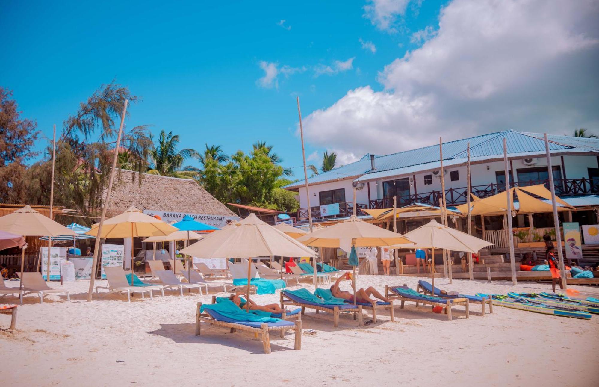 Baraka Beach Bungalows Nungwi Esterno foto